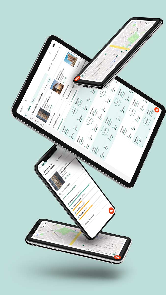 Favorite imóveis na Lanzy